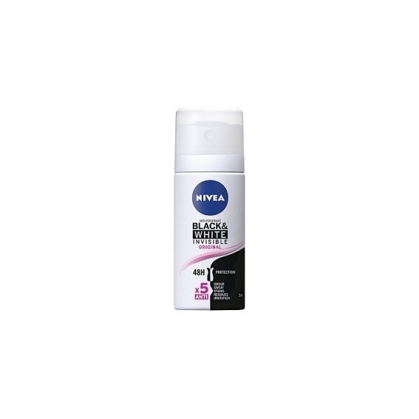 Nivea Deo Aero Inv B&W Clear 35ml